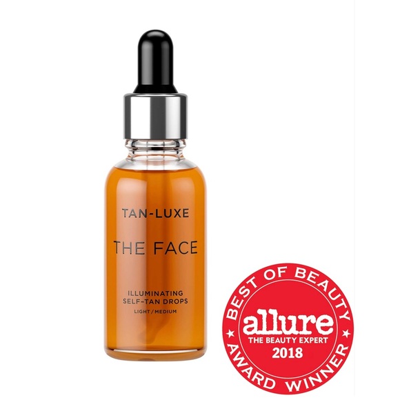 Tan-Luxe THE FACE Illuminating Self-Tanning drops  NIB - Picture 2 of 3